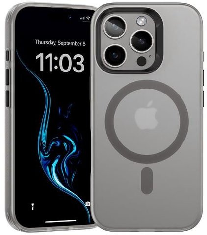 Чохол Benks для iPhone 16 Pro Max MagClap Lucid Armor Protective Grey 1368606 фото