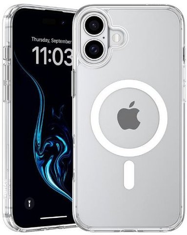 Чохол Benks для iPhone 16 MagClap Lucent Pro Protective Case Transparent 1368615 фото