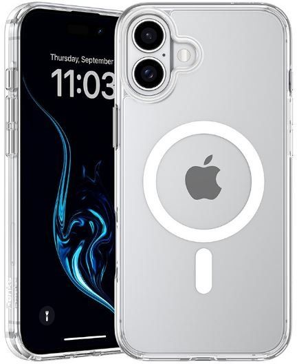 Чохол Benks для iPhone 16 Plus MagClap Lucent Pro Protective Case Transparent 1368616 фото