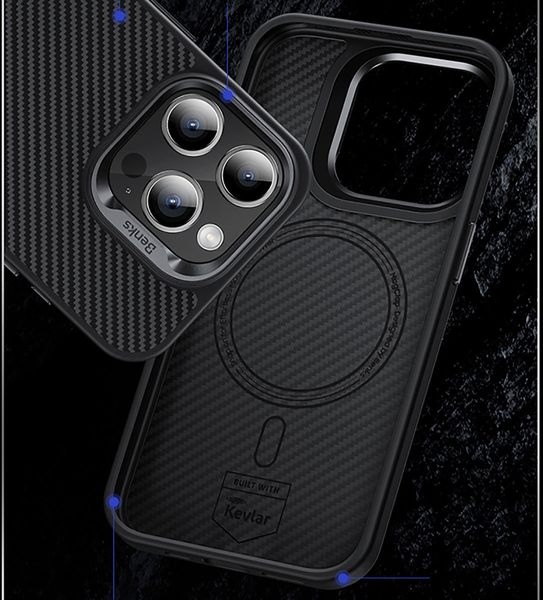 Чохол Benks для iPhone 15 MagClap ArmorPro Case Black 1276185 фото