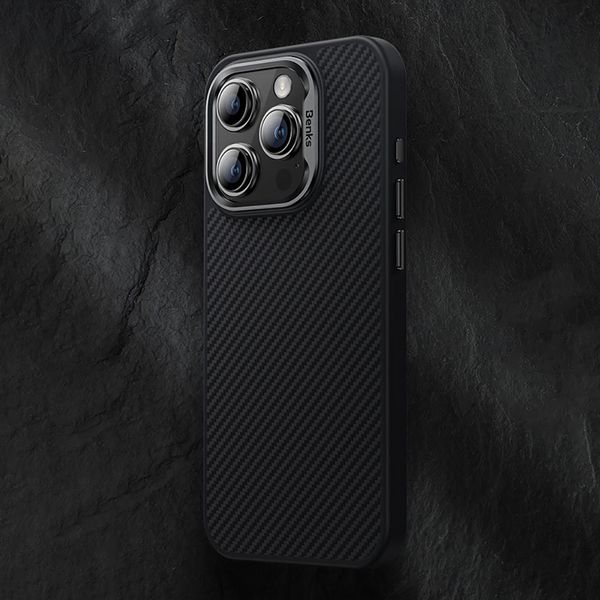 Чохол Benks для iPhone 15 MagClap ArmorPro Case Black 1276185 фото