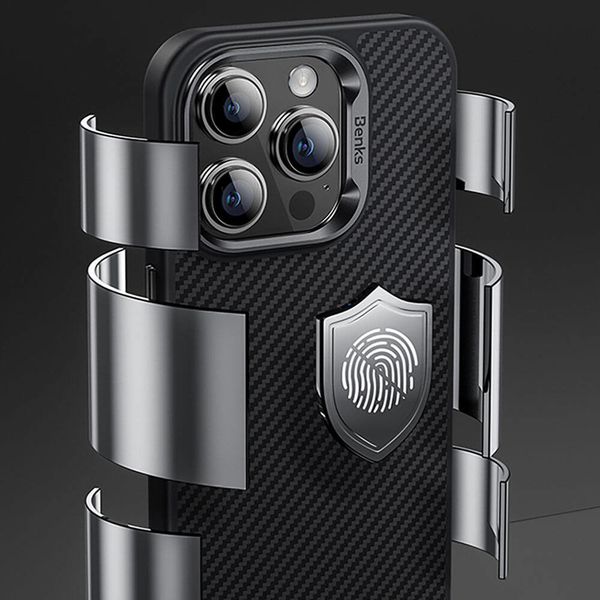 Чохол Benks для iPhone 14 Pro MagClap ArmorPro Case Black 1276192 фото