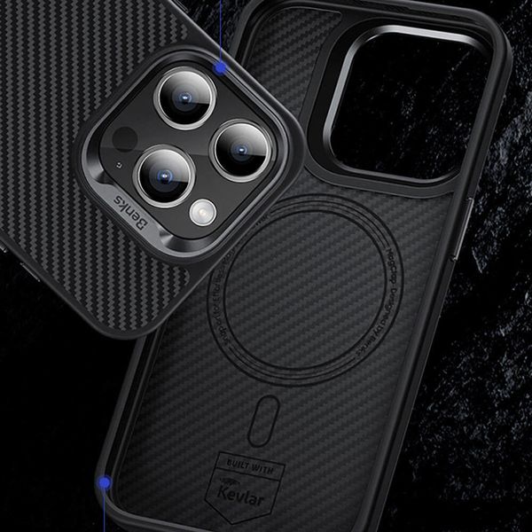 Чохол Benks для iPhone 14 Pro MagClap ArmorPro Case Black 1276192 фото