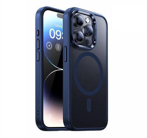 Чохол Benks для iPhone 15 Pro MagClap Mist Protective Blue 1248533 фото