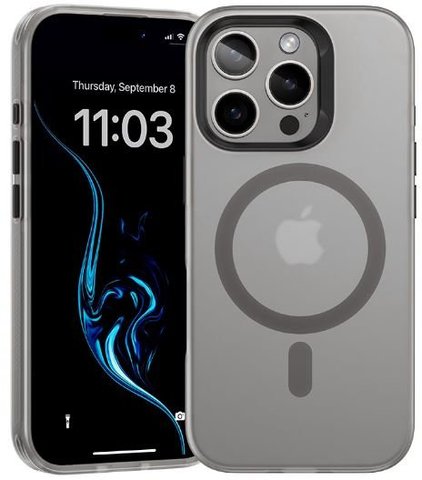 Чохол Benks для iPhone 16 Pro MagClap Lucid Armor Protective Grey 1368608 фото