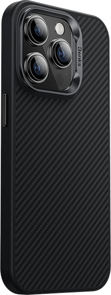 Чохол Benks для iPhone 15 Pro Max MagClap ArmorPro Case Black 1248537 фото