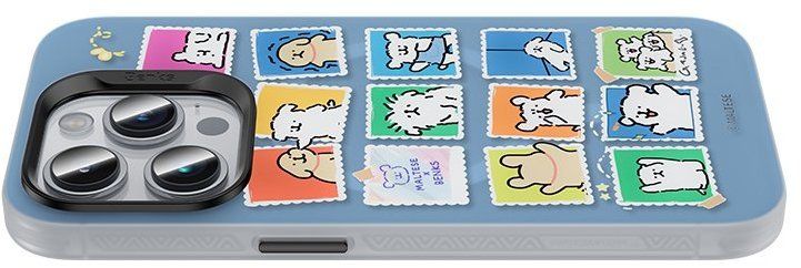 Чохол Benks для iPhone 15 Pro Stamp Puppies MagSafe 1248539 фото