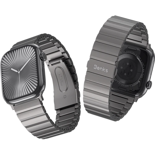Ремешок Benks AeroTitan Watch Band Titanium for Apple Watch 44/45/46/49mm 1463269 фото