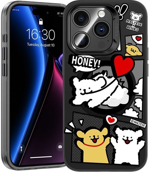 Чохол Benks для iPhone 15 Pro Max Honey Puppies MagSafe 1248546 фото