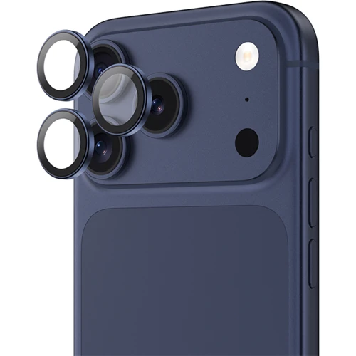Защитное стекло Benks GlassWarrior Metal Integrated Lens Protector Blue for Camera iPhone 17 Pro 1463528 фото
