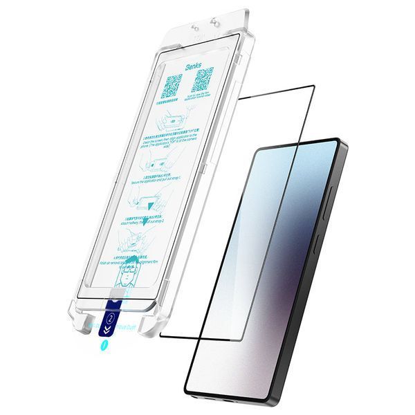 Защитное стекло Benks Ultra Shield 3D HD Screen Protector Black for Samsung S938 Galaxy S25 Ultra 1463718 фото